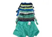 Calvin Klein Boys' Youth Boxer Briefs, 8-pack UNDERWEAR (MULTI COLORS, L) NWT