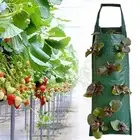 Upside Down Hanging Strawberry Grow Bag Vertical Planter Pots for Planter
