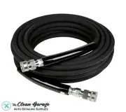 50' MTM Kobrajet 3/8" Black High Pressure Washer Hose 50 Foot W/ Quick Connects
