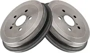 TRQ Rear Brake Drum Driver & Passenger Side LH RH for 2009 Toyota Prius