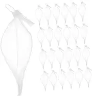 Yardwe 100pcs Drawstring Mesh Storage Bags Plastic Pouches with Buckles for Organizing Marbles Jewelry and Beads Wedding Favor and Storage