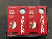 TaylorMade TP5x Golf Balls - 1 Dozen - White