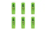 6x Sunsilk 300ml Womens Lively Clean & Fresh w Aloe Vera Hair Care Shampoo