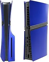 IFEEHE Hard Faceplate Plates Replacement for PS5 Pro Digital/Optical Edition Cover Side Panel Shell Blue (DISC Version)