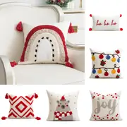 Christmas Holiday Decorative Cushion Cover Pillow Cover Pillow Case for Throw Sofa Couch Bed Chair Living Room Bedroom