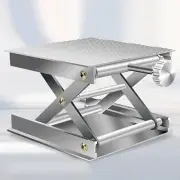 Adjustable Aluminum Alloy Rack Scissor Lab Lifter Lab Jack Lift Stand Support Ja