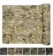 Camo Netting Camouflage Net Bulk Roll Sunshade Mesh Nets for Hunting 5ft*32.81ft