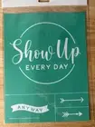 Chalk Couture Show Up Club Size B Transfer Stencil 8x10 Retired