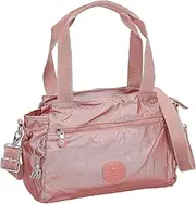 [Kipling] ELYSIA Women's Metallic Rust Tote Bag, Metallic Rust, Free Size