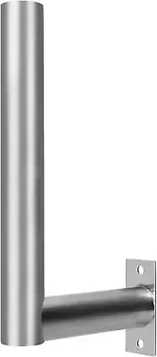 Stainless Steels Pole Mount 12 Length Universal L-Type Mast Bracket Outside