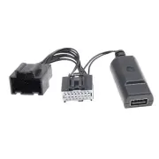 1 x 16-pin to USB Dash Cam Power Adapter For Ford Bronco Explorer F150 Mustang