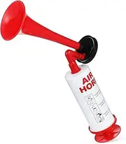 Alasum Red Hand Air Horn Safety Horn Cheer Horn Hand Push Horn Multipurpose Noise Maker for Events Parties