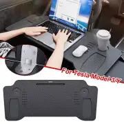 For Tesla Model 3/Y Portable Food Tray Desk Folding Steering Wheel Eating Table