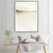 Abstract Neutral Landscape Canvas Wall Art