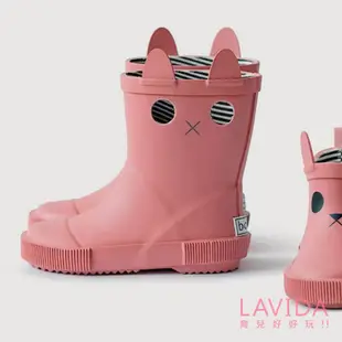 【法國BOXBO】時尚兒童雨靴-Lookicat貓咪系列 BOXBO雨鞋 兒童雨鞋 小朋友雨鞋 法國雨鞋