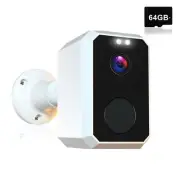 2K HD Wireless Outdoor Security Camera 2.4G WiFi 2-Way Talk HD Camera