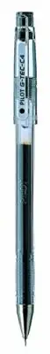 Pilot G - Tec C4 Gel Microtip Rollerball Pen, 0.4 mm Tip - Black, Pack of 3