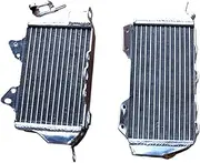 Compatible with 1993-1996 Kawasaki KLX650 KLX 650 Aluminum Radiator Cooler Cooling Coolant 1993 1994 1995 1996