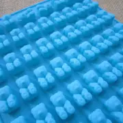 53 Cavity Silicone Gummy Bear Chocolate Mold Candy Maker Ice Tray Jelly Moulds