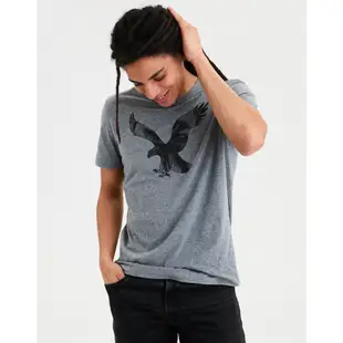 American Eagle T恤 老鷹 男裝 短袖 短T-Shirt 圓領上衣 AE4143 灰色AE(現貨)