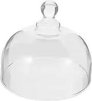 PAMINGONO Cake Dome Transparent Food Cover for Cakes Muffins and Cupcakes Elegant Dessert Display Dome with Height for Home and Dinner Table Use
