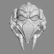 Plo Koon Kel Dor Jedi custom head for Star Wars & other action figures