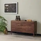 Six-Drawer Walnut Color Buffet Table/SideboardDressers/Ashwood Venners/150cm ...