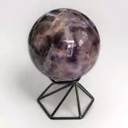 Natural Crystal Polished Dream Amethyst Decorative Sphere 2.75" - USA