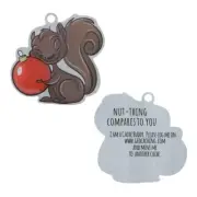 Nut-Thing Compares to You Trackable Geocaching Travelbug Christmas