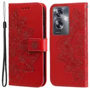 Wallet-style Phone Case For Oppo A79 5g / A2 5g Case Anti-drop Imprinted Pu Leather Flip Cover