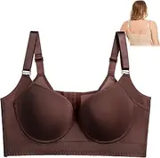 [Generic] Back Smoothing Push-up Bra,Essentials Smoothing Comfort Wireless Bra,Back Fat Smoothing Bra Push Up for Women