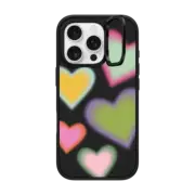 iPhone 16 Pro Impact Ring Stand Case MagSafe Compatible Hearts by Quotes by Christie