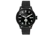 Mathey Tissot Men's Elica Black Dial Watch - U121NN