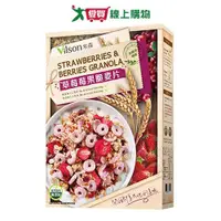 在飛比找蝦皮商城優惠-米森 草莓莓果脆麥片(350G)【愛買】