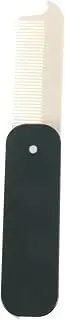 ADOCARN Travel-sized Hair Brush Pocket-friendly Comb for Women Men Dual Tooth Portable Compact