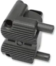 Black Dual-Fire Ignition Coil for Harley-Davidson Road King EFI FLHR 2002-2006