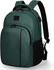 Goloni Lightweight Casual Laptop Backpack，Classic Carry-on Travel Bag，with USB Charging Port for Men and Women