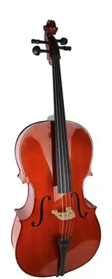 Ernst Keller CB300 Series 3/4 Size Cello Outfit in Gloss Finish