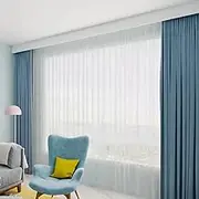 Heavy Duty Ceiling Mounted Track Double Rail Window Treatment for Bedroom & Office 4.2m White Pelmet Panel System
