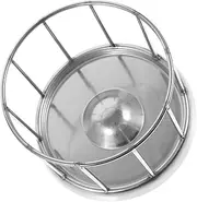 Abaodam Stainless Feeder Tortoise Food Dish Reptile Feeding Dish Reptile Food Dish Food Bowls Reptile Food Bowl Reptile Feed Dish Tortoise Dish Silver Stainless Steel