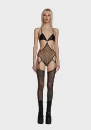 Killer Seductress Sheer Bodystocking