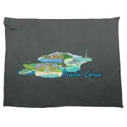 Punta Cana Dominican Republic Country Flag Microfiber Gym Sports Towels Towel