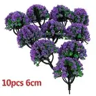 Accessories Model Trees Scenery Simulation 10pcs Artificial Decoration