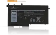 BATLUSON 93FTF Battery for Dell Latitude 5580 5590 5480 5490 5491 5495 E5480 E5490 E5580 E5590 E5495 E5491 Series, Battery Replacement for Precision 15 3520 3530 93FTF 83XPC 083XPC 51Wh/11.4V