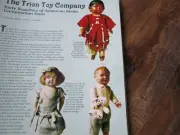 3pg Trion Toy Company History Doll Article / American Made / Mertz