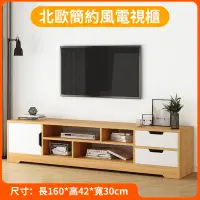 在飛比找PChome24h購物優惠-北歐現代小户型電視櫃-160cm