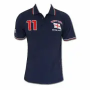 England Rugby Rugby World Cup Men's Flag Polo Shirt - Sizes S - L