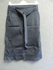 Warehouse Denim Tie Waist Skirt UK 10 RRP £45 LN017 SS 19