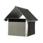 Sandleford Woodland Grey Seaford Post Mount Letterbox