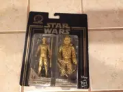 Star Wars Commemorative Edition Skywalker Saga Gold Luke Skywalker Chewbacca